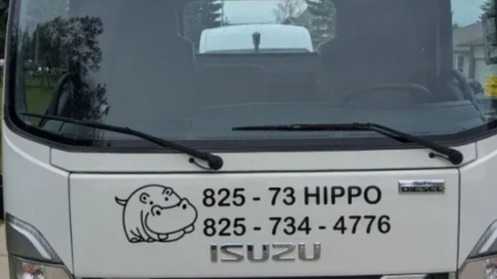 hippo bin airdrie commercial dumpster rental rent today